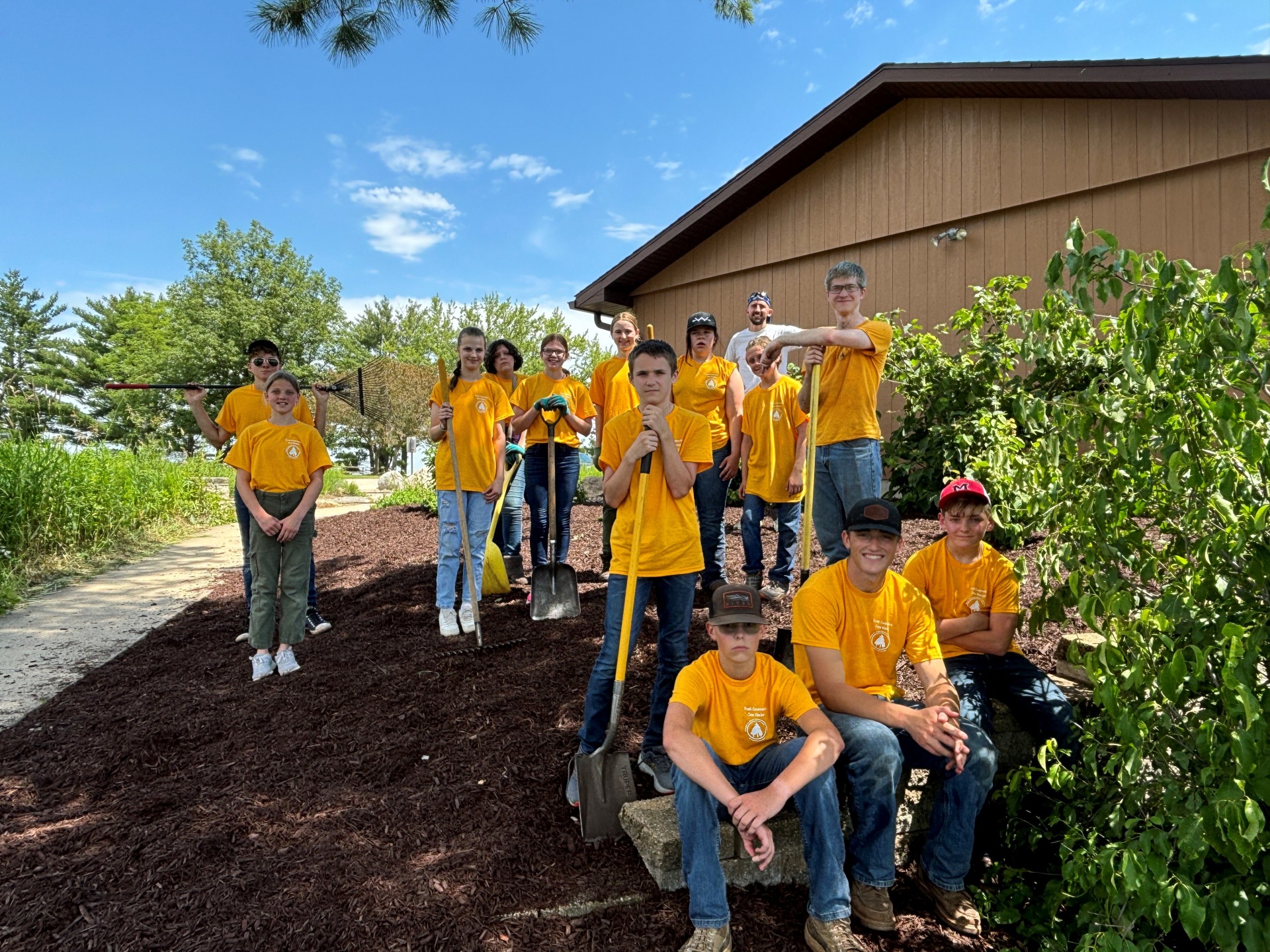 A BIG THANK YOU to the 2024 Jones County Youth Conservation Crew